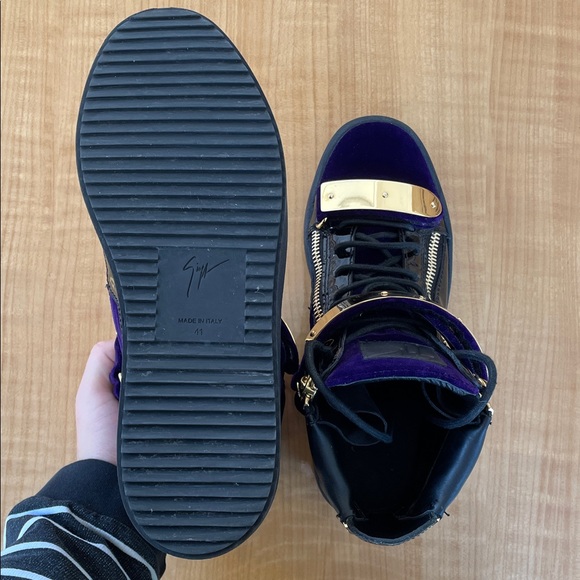 Giuseppe Zanotti Coby High Trainers Mens Shoes Size 41 - Picture 6 of 13